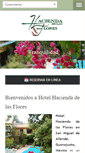 Mobile Screenshot of haciendadelasflores.com