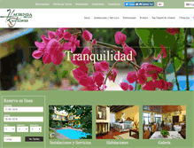 Tablet Screenshot of haciendadelasflores.com